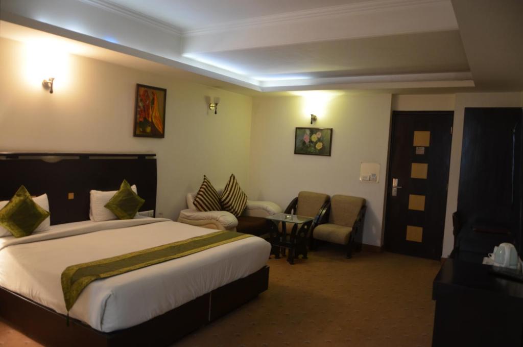 Двухместный (Covid 19 Junior Suite Room with one way airport drop), Airport Hotel Grand, New Delhi