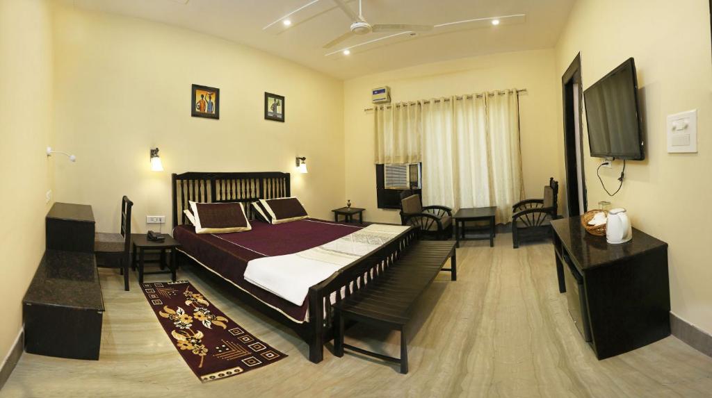 Двухместный (Deluxe Double Room with Balcony (Early check-in and late check-out, subject to availability)), Pearl of Taj Home Stay