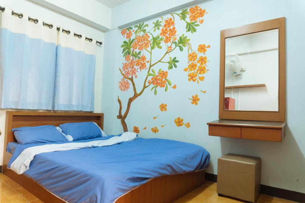 Двухместный (Стандартный двухместный номер с 1 кроватью и вентилятором) отеля Chiangmai Tree, Чиангмай