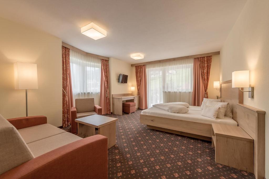 Двухместный (Двухместный номер Делюкс с 1 кроватью) апарт-отеля Residenz Allegra, Зёльден
