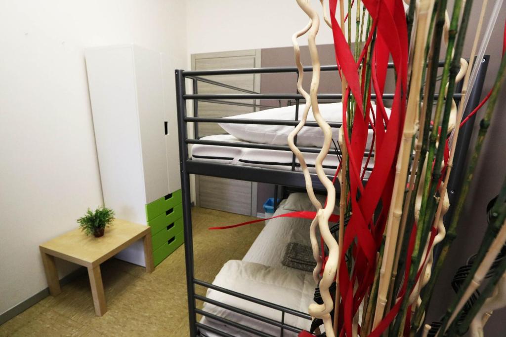 Двухместный (Двухместный номер с 2 отдельными кроватями) хостела Panda Hostel, Милан