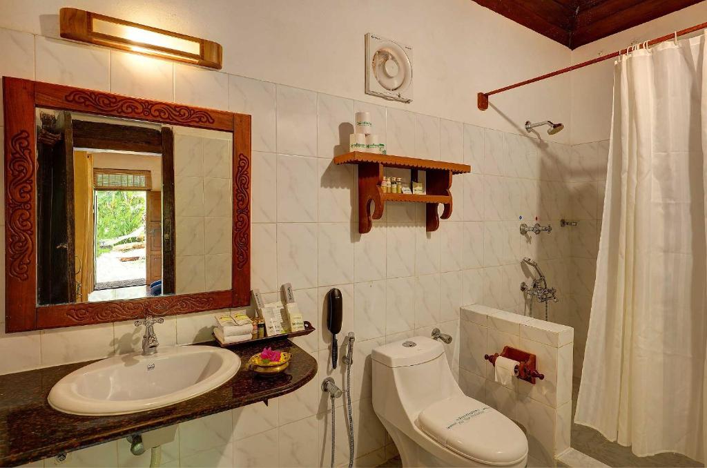 Двухместный (Улучшенный коттедж) курортного отеля Somatheeram Ayurveda village, Ковалам