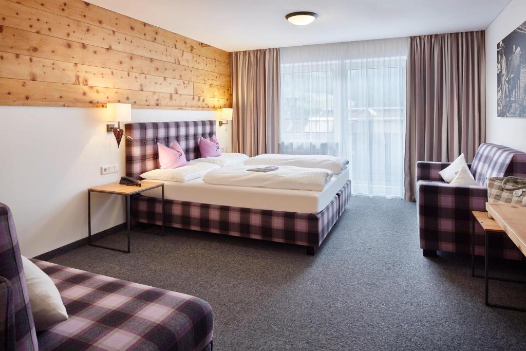 Двухместный (Большой двухместный номер с 1 кроватью или 2 отдельными кроватями) отеля Wanderhotel Gassner, Вальд