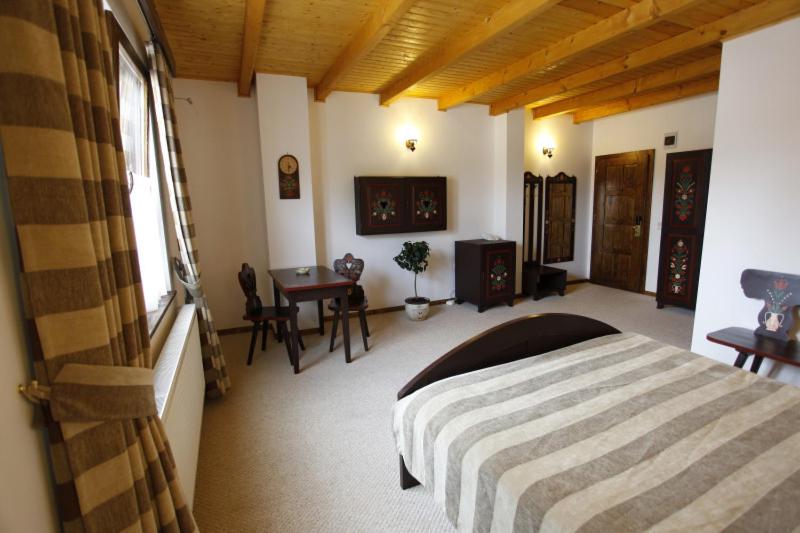 Двухместный (Улучшенный двухместный номер с 1 кроватью) гостевого дома Pension Tempo, Тыргу-Муреш