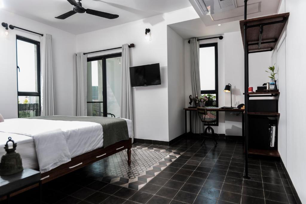 Двухместный (Двухместный номер Делюкс с 1 кроватью) отеля Aquarius Hotel and Urban Resort, Пномпень