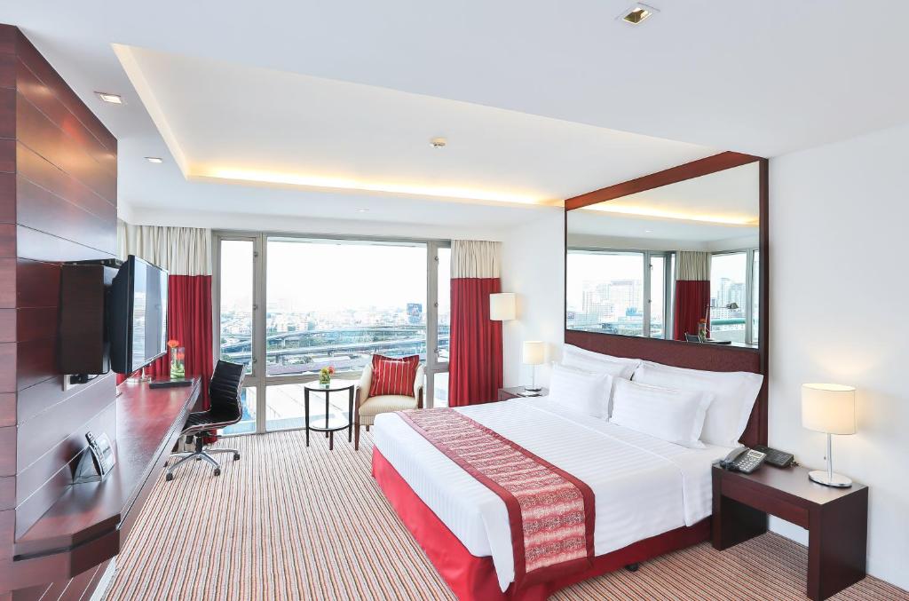 Двухместный (Двухместный номер Делюкс с 1 кроватью или 2 отдельными кроватями) отеля Eastin Hotel Makkasan, Bangkok, Бангкок