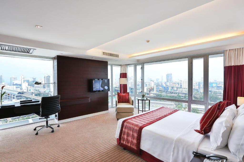 Двухместный (Представительский люкс Sky), Eastin Hotel Makkasan, Bangkok