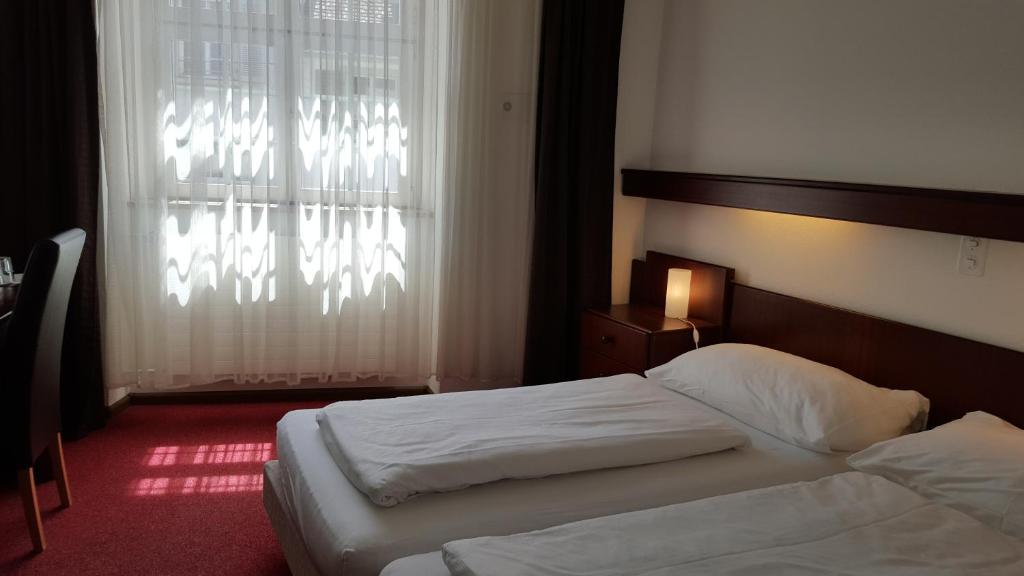 Двухместный (Двухместный номер с 1 кроватью) отеля Hotel zum Spalenbrunnen, Базель