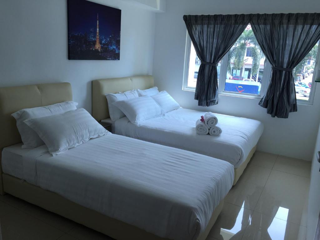 Трехместный (Трехместный номер) отеля Ipoh Road Hotel, Куала-Лумпур