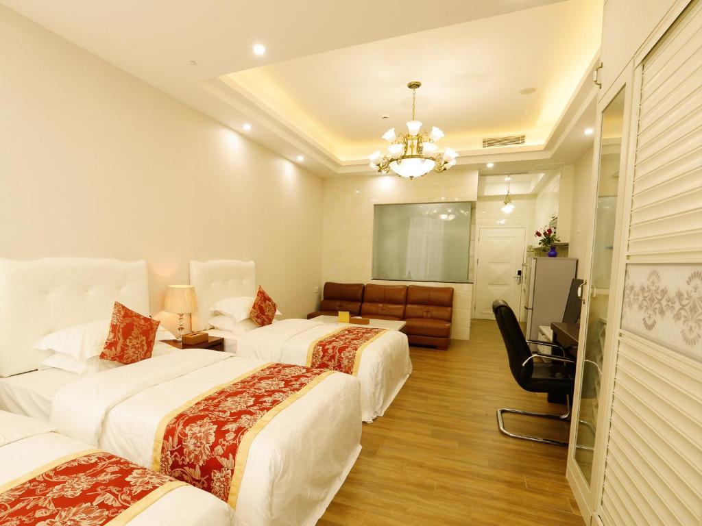 Трехместный (Трехместный номер Делюкс), Guangzhou Pengman Apartment Zhengjia Huanshi Branch