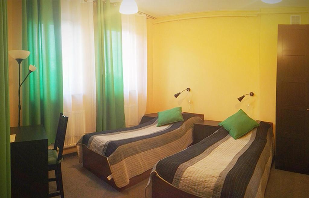 Двухместный (Двухместный номер с 1 кроватью или 2 отдельными кроватями, общая ванная комната) хостела Hostel Zamość, Замосць