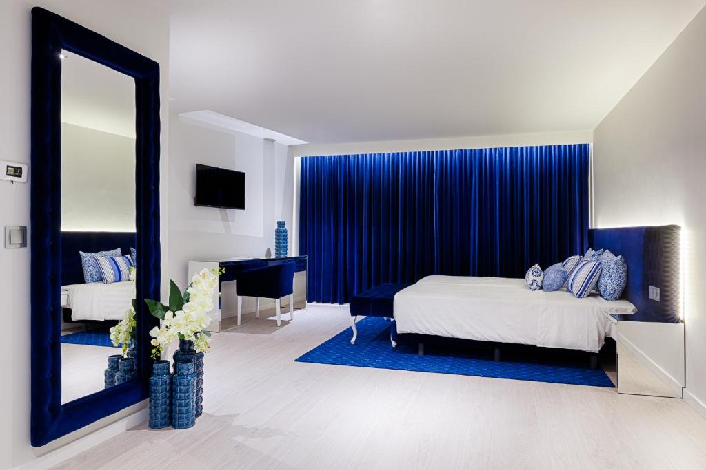 Двухместный (Улучшенный двухместный номер с 2 отдельными кроватями) отеля Hotel Cristal Porto, Порту