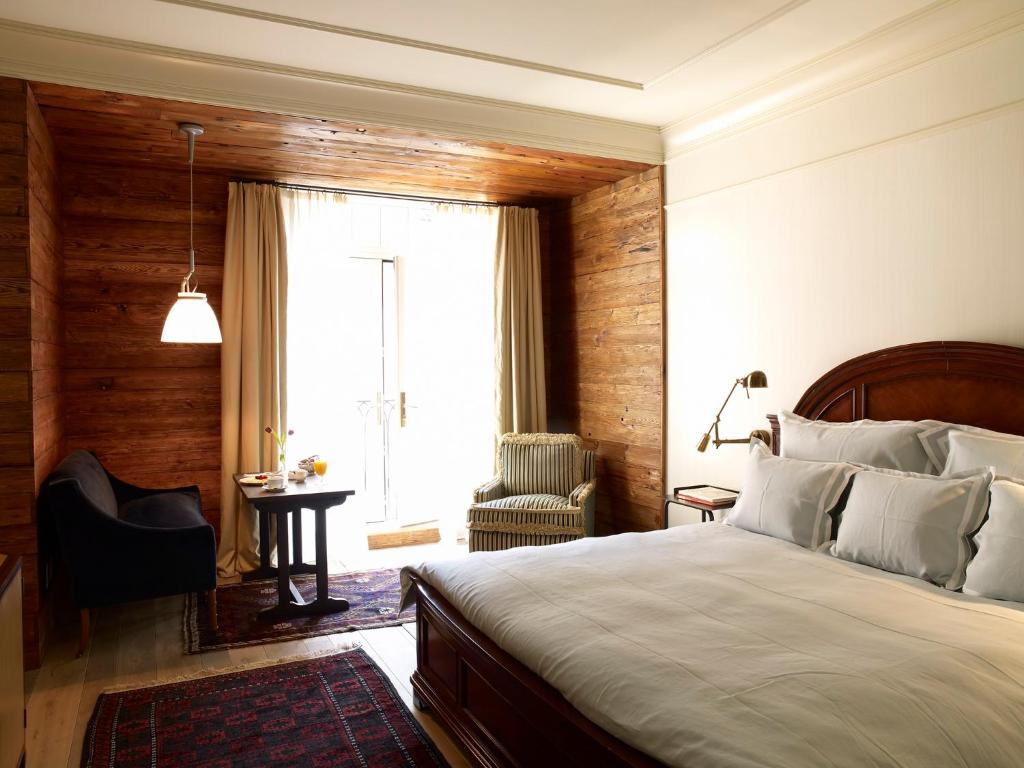Двухместный (Номер Делюкс с кроватью размера «king-size») отеля The Greenwich Hotel, Нью-Йорк