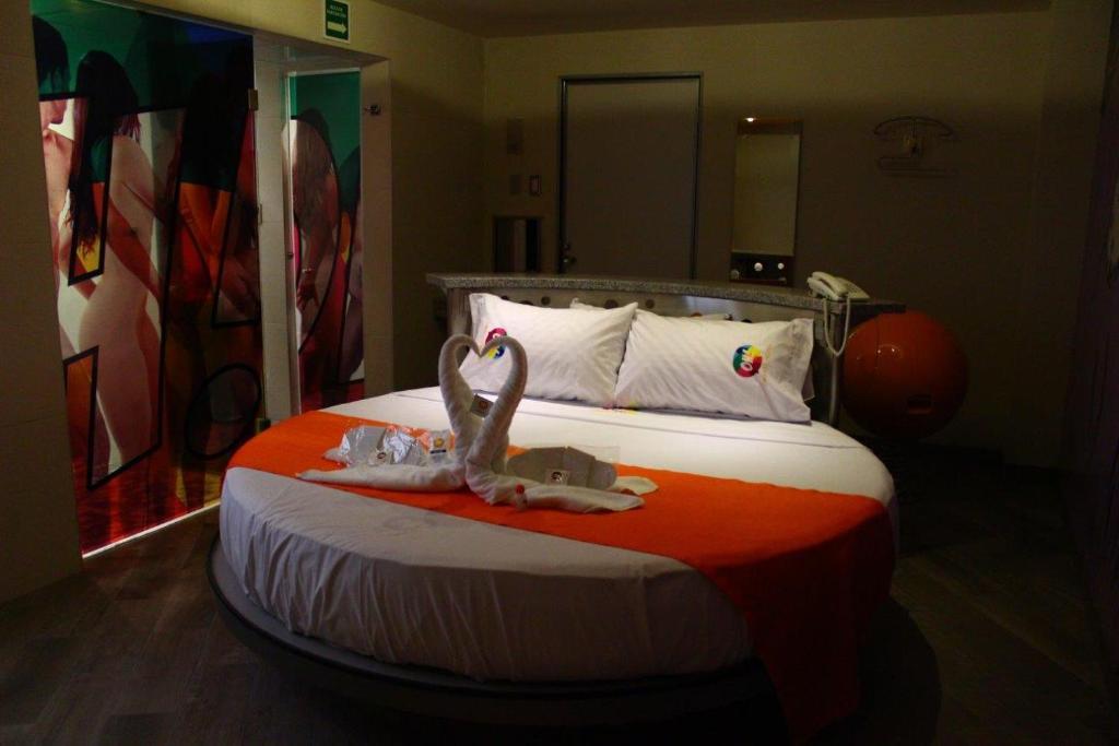 Двухместный (Двухместный номер Делюкс с 1 кроватью) отеля Oh! Oriente Hotel, Мехико