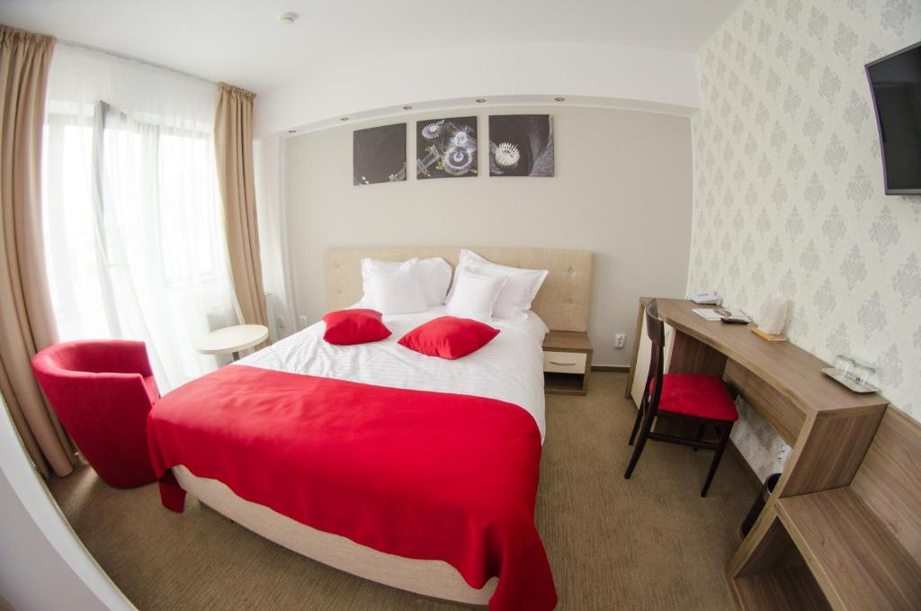 Двухместный (Стандартный двухместный номер с 1 кроватью) отеля Potaissa Hotel, Турда