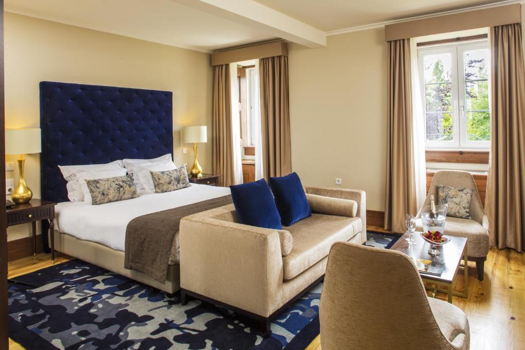 Двухместный (Двухместный номер Делюкс с 1 кроватью или 2 отдельными кроватями) отеля Hotel Quinta das Lagrimas - Small Luxury Hotels, Коимбра