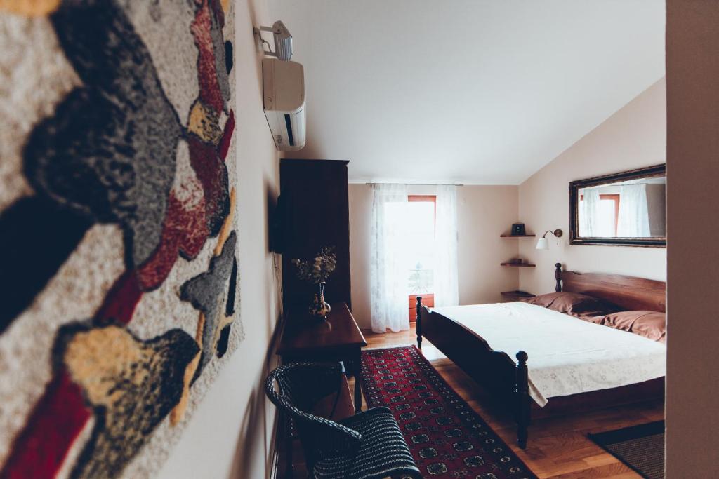 Двухместный (Двухместный номер с 1 кроватью, террасой и видом на море) отеля Bed&Breakfast Vanni, Привлака