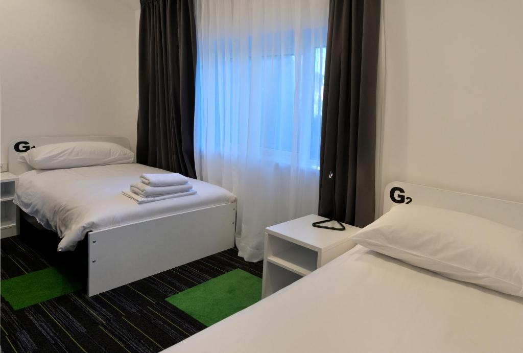 Двухместный (Небольшой двухместный номер с 2 отдельными кроватями) хостела Hostel 365 For U, Дубровник