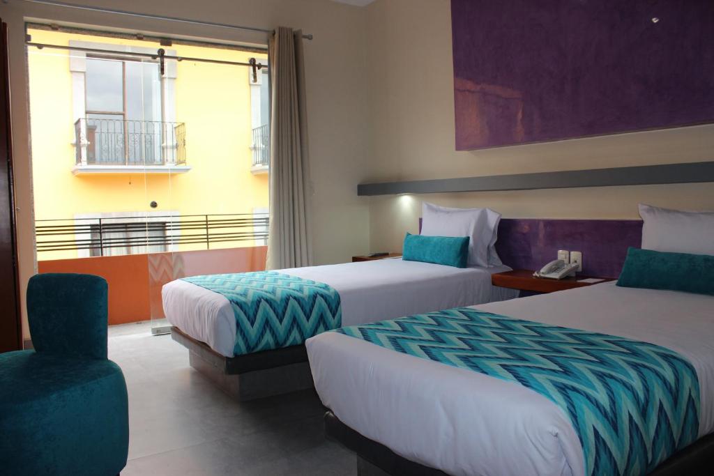 Двухместный (Двухместный номер с 1 кроватью или 2 отдельными кроватями) отеля Orizaba Inn, Орисаба
