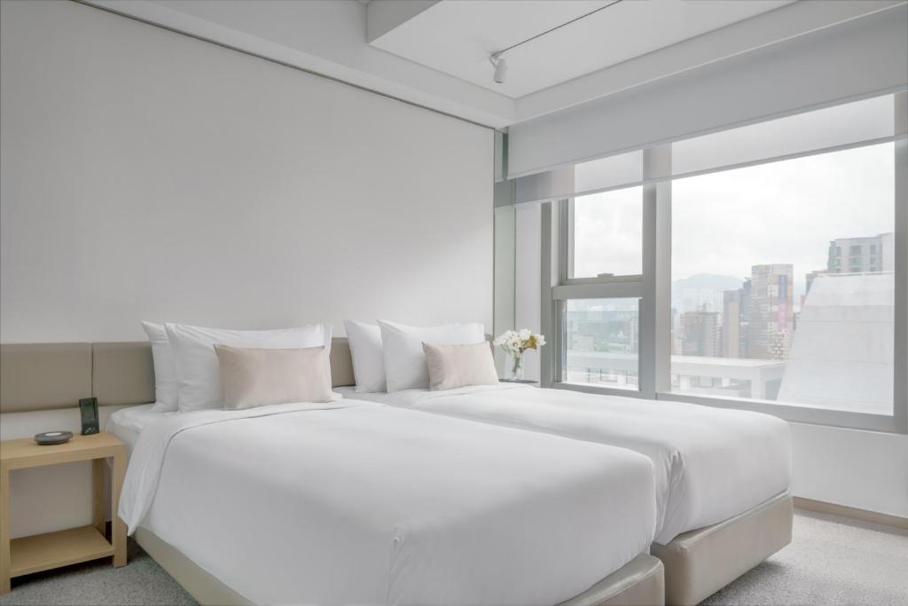 Двухместный (Улучшенный двухместный номер с 2 отдельными кроватями) отеля Hotel Stage, Гонконг (город)