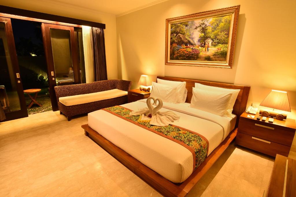 Вилла (Вилла с 2 спальнями и собственным бассейном) курортного отеля Ubud Wana Resort, Убуд