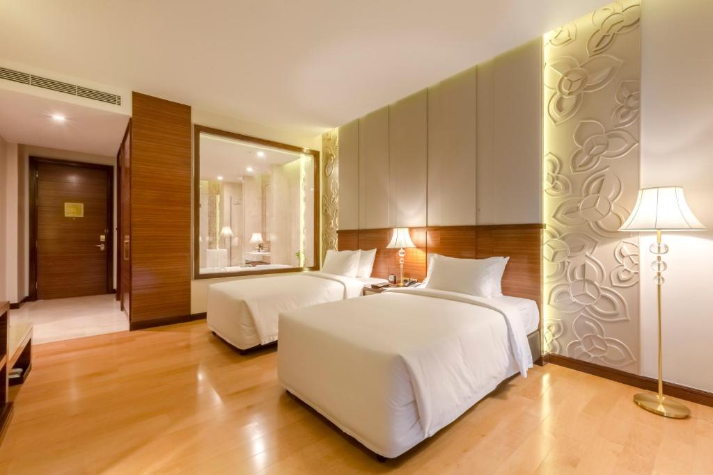 Двухместный (Двухместный номер Делюкс с 1 кроватью или 2 отдельными кроватями) отеля Garden City Hotel, Пномпень