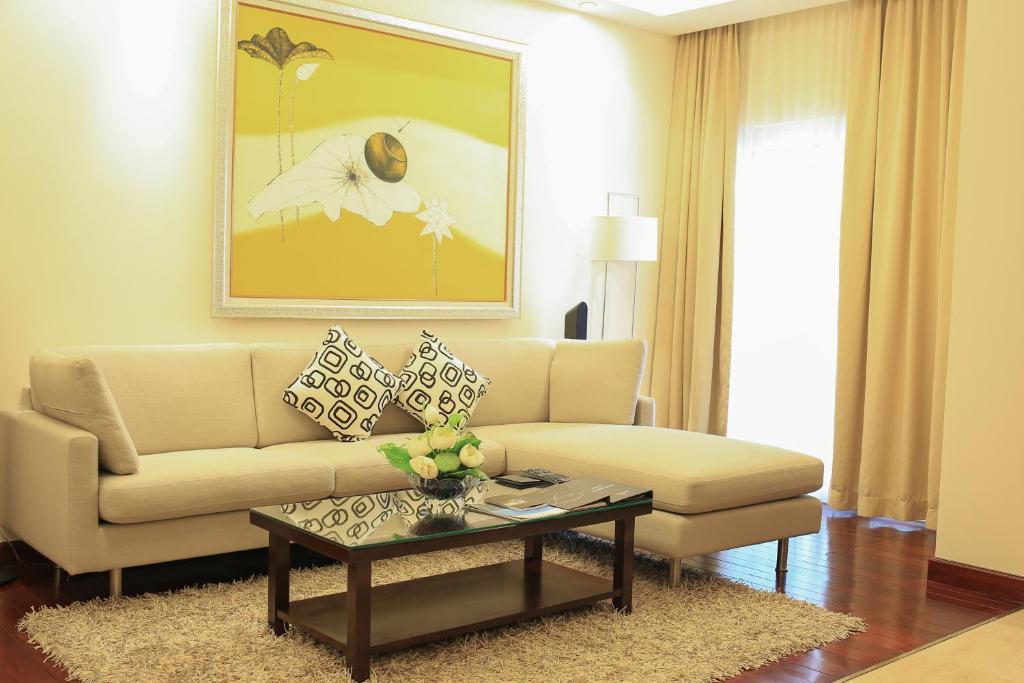 Апартаменты (Апартаменты Делюкс с 1 спальней), Fraser Suites Hanoi