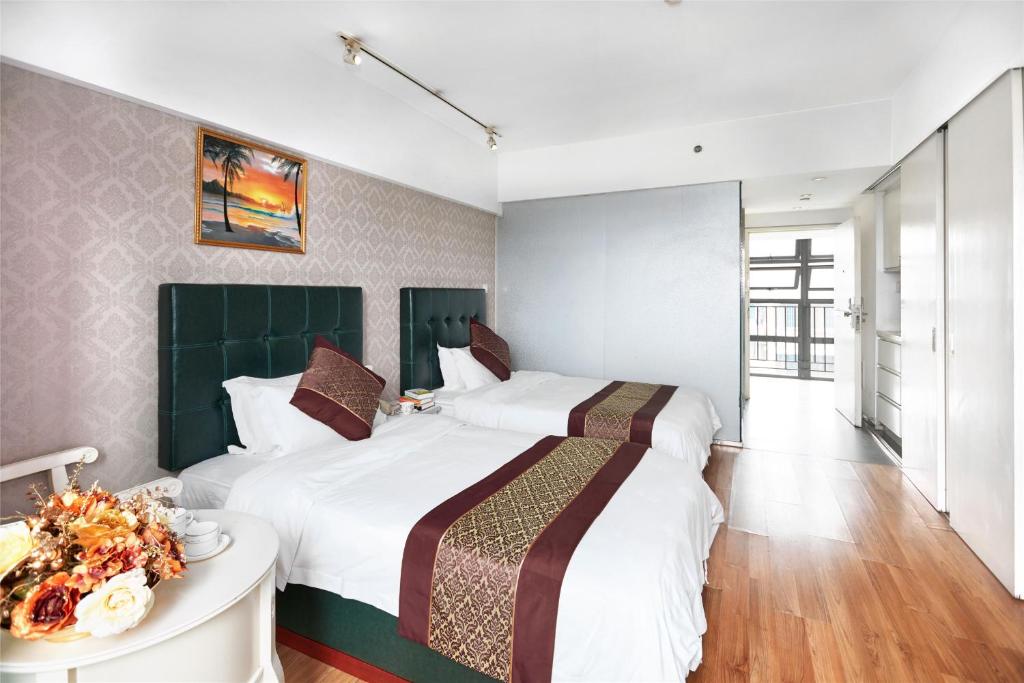 Двухместный (Двухместный номер бизнес-класса с 2 отдельными кроватями) апартамента Nomo Times You Apartment, Гуанчжоу