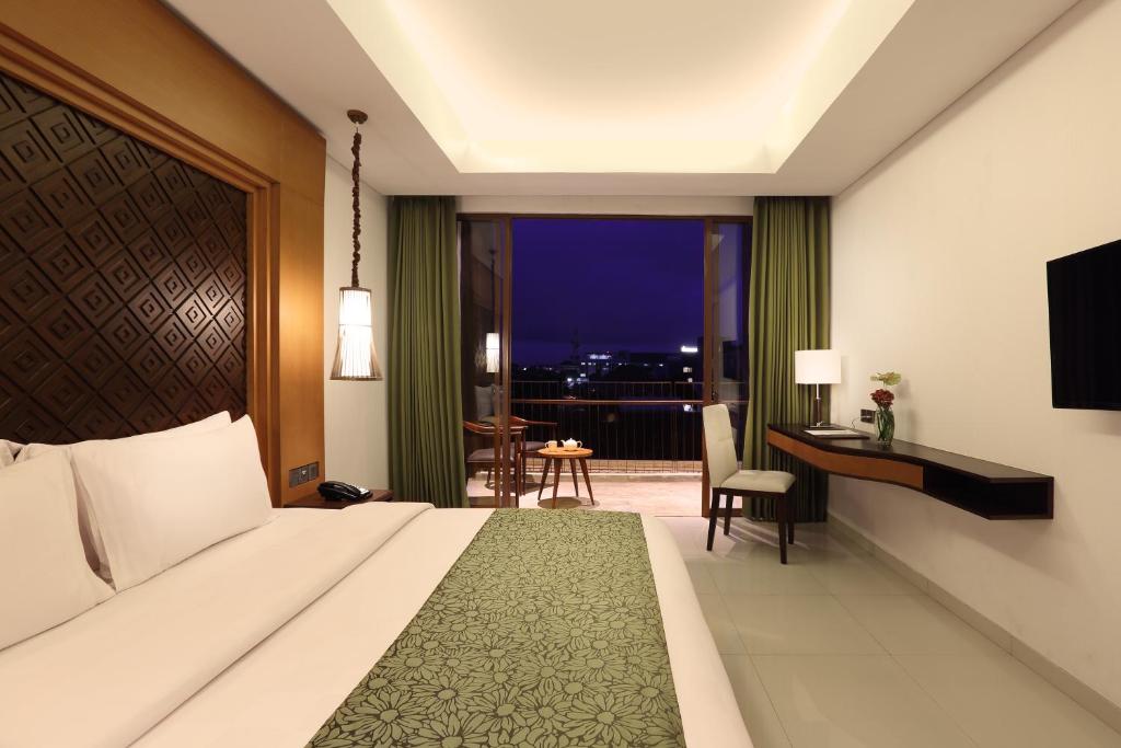 Двухместный (Номер Делюкс с кроватью размера «queen-size») отеля Golden Tulip Jineng Resort Bali, Кута