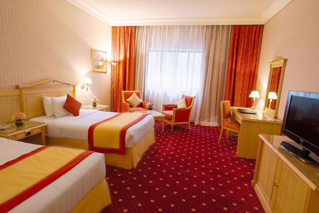 Двухместный (Стандартный двухместный номер с 2 отдельными кроватями) отеля Capitol Hotel, Дубай