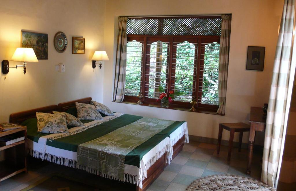 Двухместный (Двухместный номер Делюкс с 1 кроватью или 2 отдельными кроватями, вид на сад) гостевого дома Rangala House, Дигана