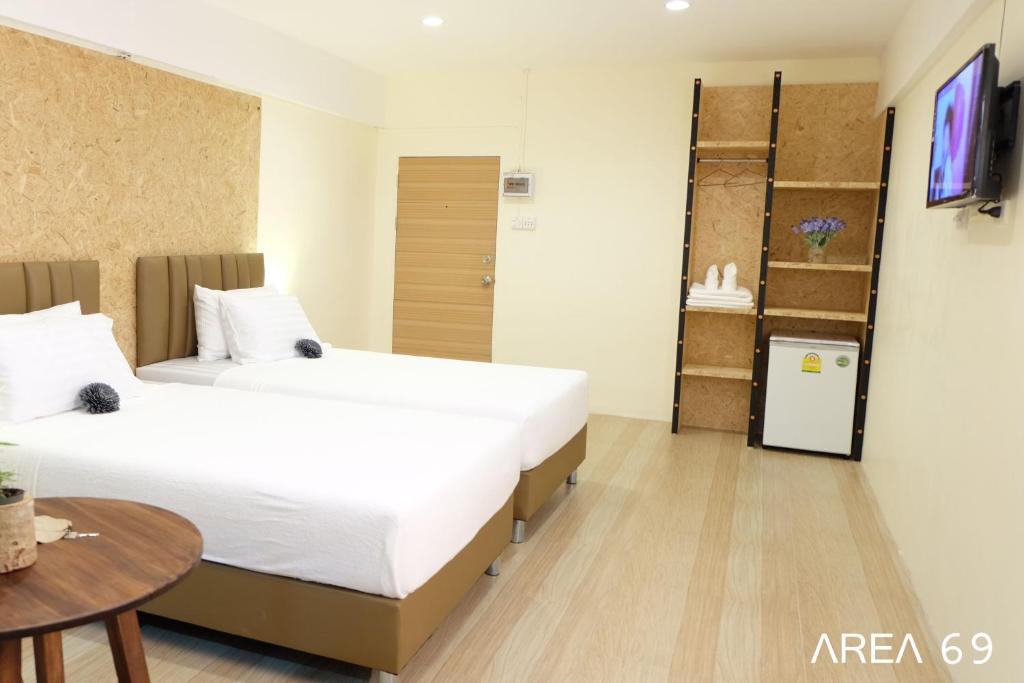 Апартаменты (Улучшенные апартаменты) апарт-отеля Area 69 (Don Muang Airport), Бангкок