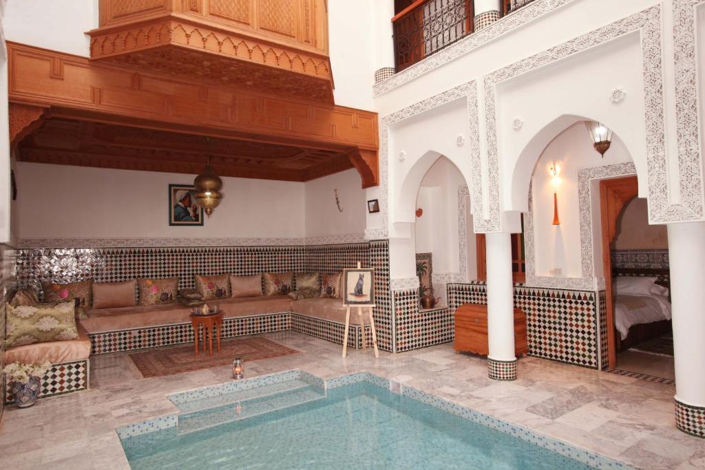 Двухместный (Роскошный двухместный номер с 1 кроватью), Riad Moulay Spa