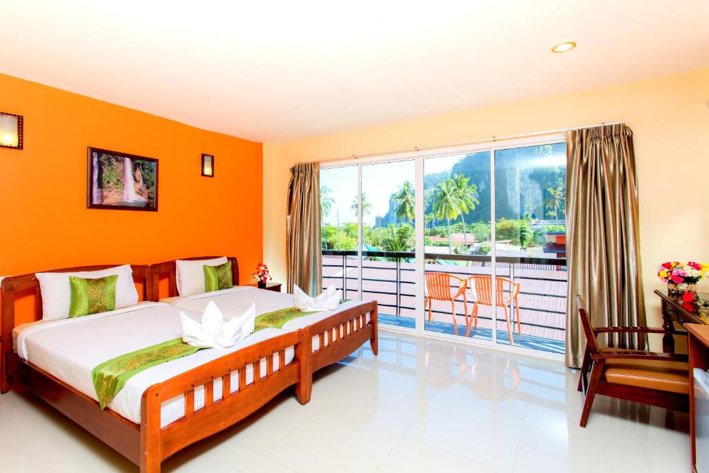 Двухместный (Двухместный номер Делюкс с 2 отдельными кроватями) отеля Phi Phi Maiyada Resort, Пхи-Пхи