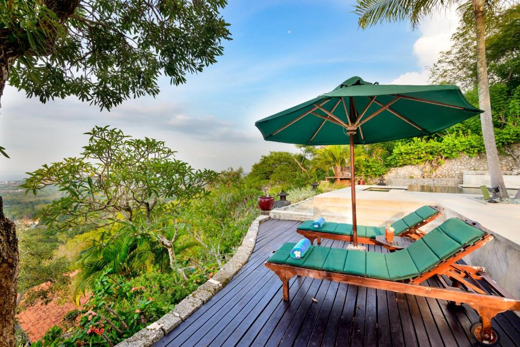 Вилла (Вилла Jepun с 2 спальнями и частным бассейном), Canang Sari Uluwatu Villas Bali