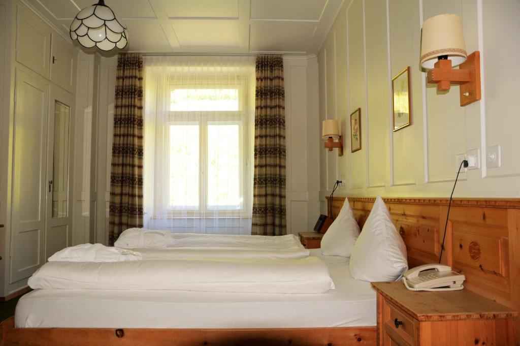 Двухместный (Стандартный двухместный номер с 1 кроватью) отеля Schatzalp Hotel, Давос