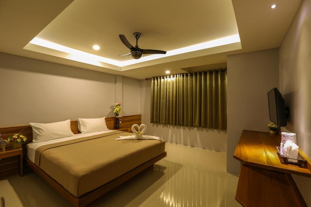 Двухместный (Стандартный двухместный номер с 1 кроватью и вентилятором) отеля Living Chilled Koh Tao, Ко Тао