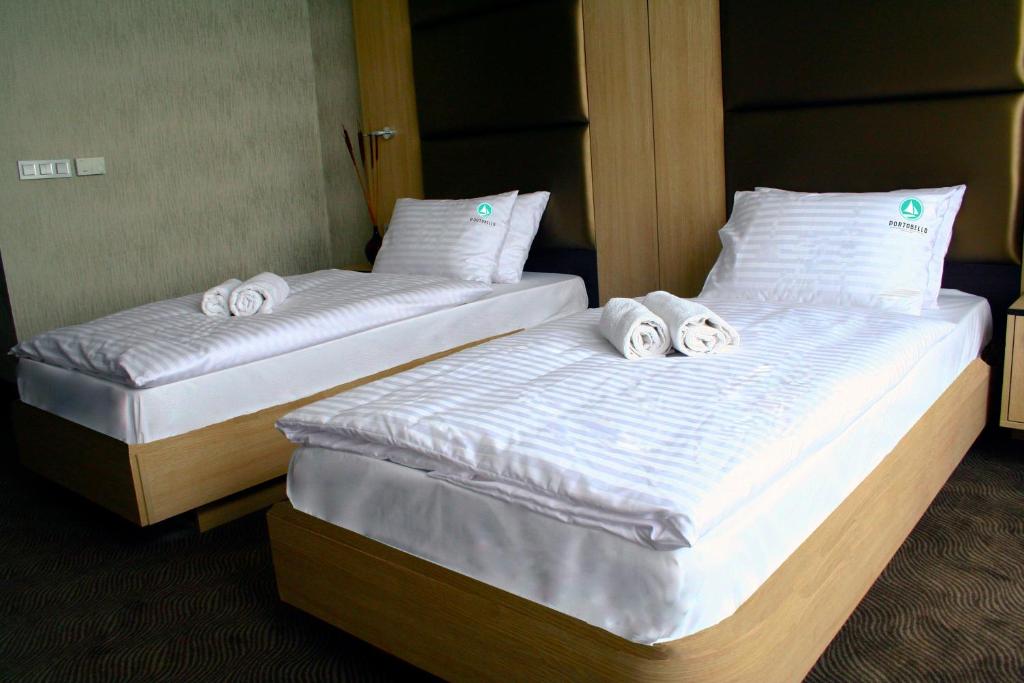 Двухместный (Стандартный двухместный номер с 1 кроватью или 2 отдельными кроватями) отеля Portobello Wellness & Yacht Hotel, Эстергом