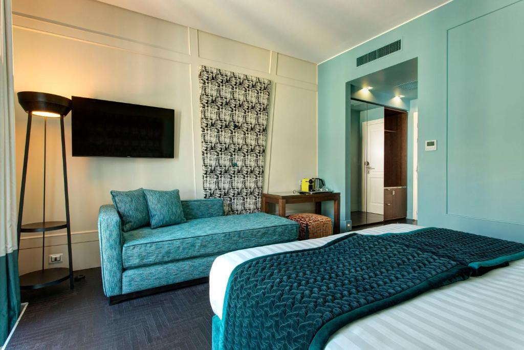 Двухместный (Двухместный номер Делюкс с 1 кроватью или 2 отдельными кроватями) отеля Mascagni Luxury Dependance, Рим