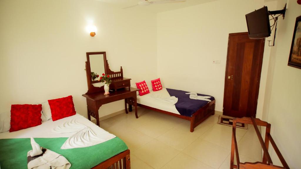 Двухместный (Двухместный номер Делюкс с 2 отдельными кроватями) гостевого дома Frangipani motel, Галле