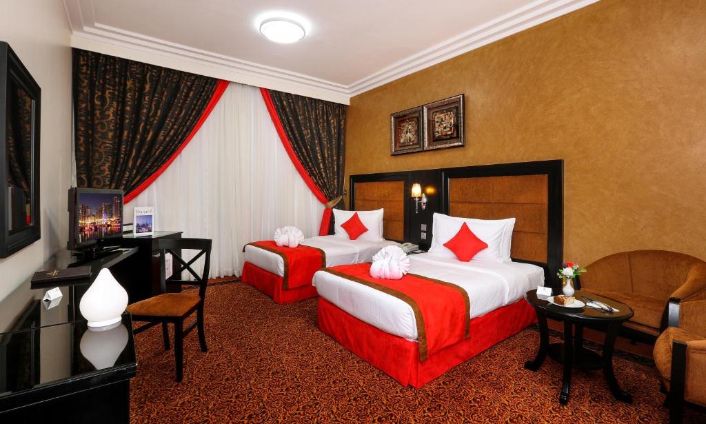 Сьюит (Апартаменты с 1 спальней) апарт-отеля Royal Grand Suite Hotel, Шарджа