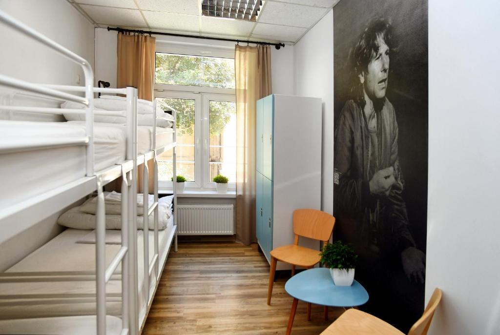 Четырехместный (Кровать в общем номере с 4 кроватями), Warsaw Hostel Centrum