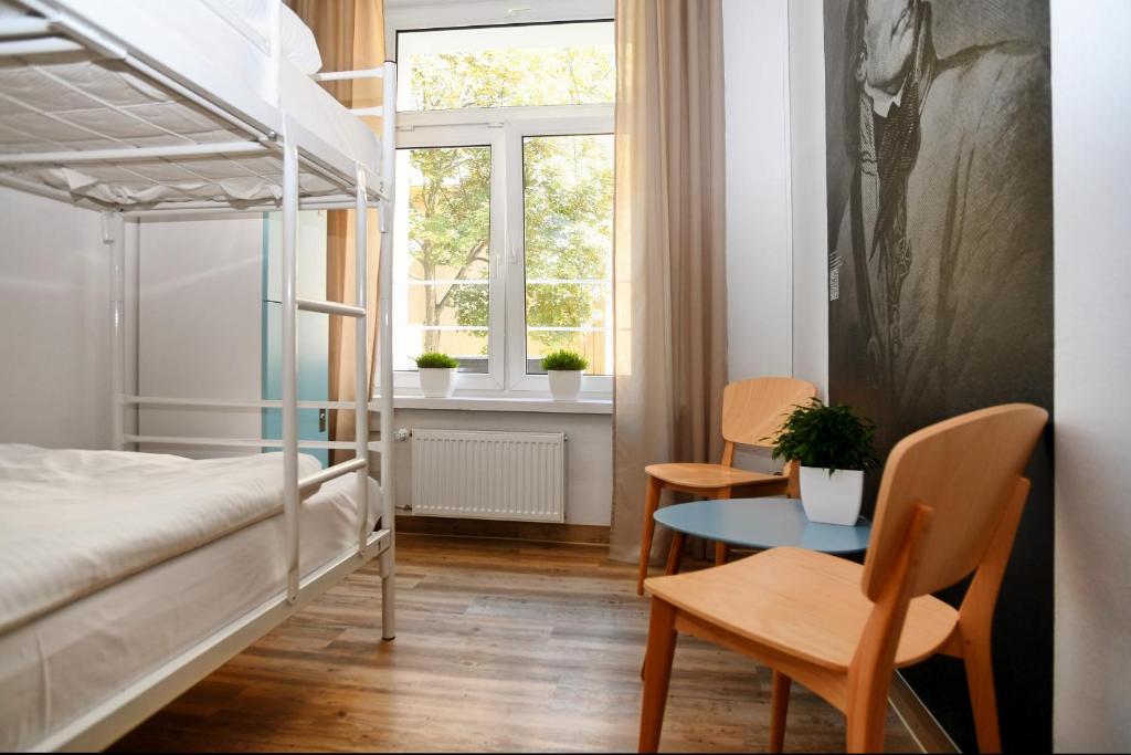 Двухместный (Двухместный номер с двухъярусной кроватью), Warsaw Hostel Centrum