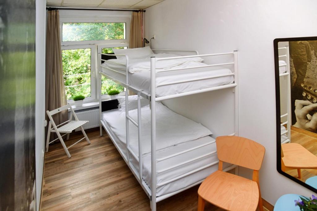 Двухместный (Двухместный номер с двухъярусной кроватью), Warsaw Hostel Centrum