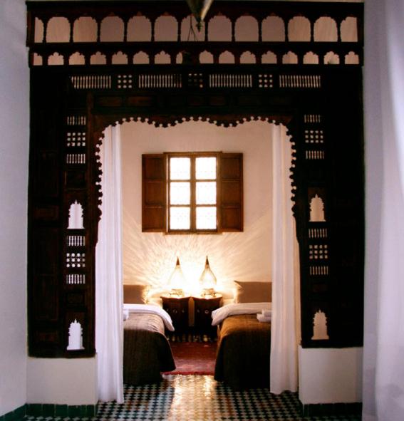 Двухместный (Двухместный номер с 1 кроватью или 2 отдельными кроватями) гостевого дома Dar Seffarine, Фес