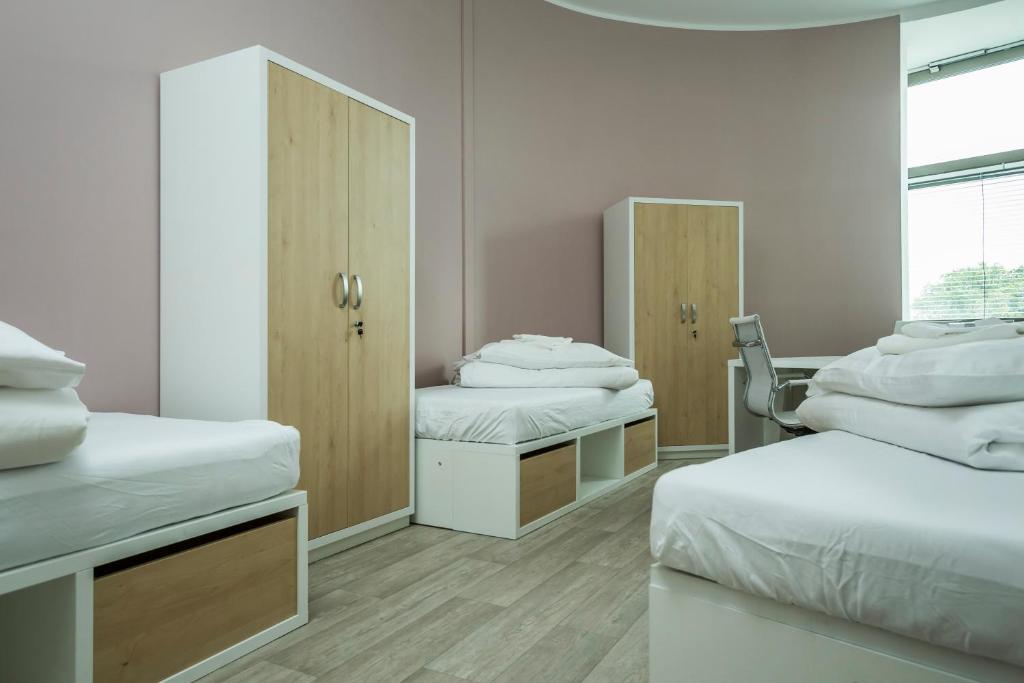 Двухместный (Двухместный номер с двуспальной кроватью и дополнительной кроватью) отеля Kampus Palace, Острава