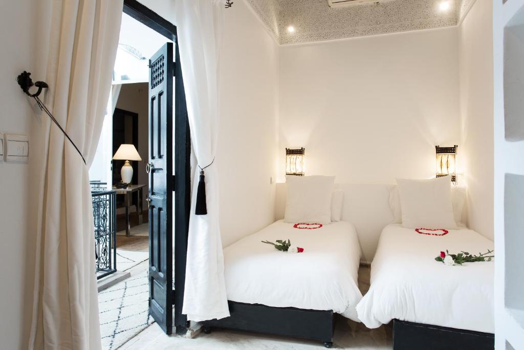 Двухместный (Стандартный двухместный номер с 1 кроватью) отеля Riad De Charme Moullaoud, Марракеш