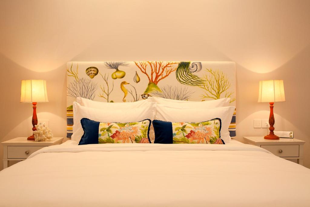 Двухместный (Двухместный номер с 1 кроватью и видом на бассейн) курортного отеля Villa Aria Muine, Фантхьет