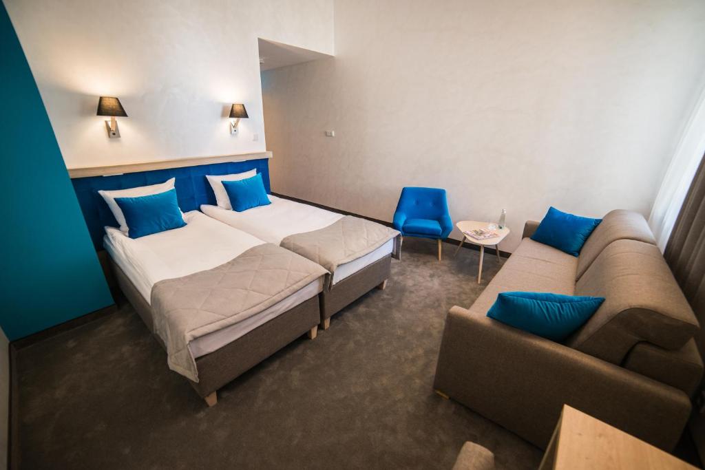 Двухместный (Стандартный двухместный номер с 2 отдельными кроватями) отеля Hotel Arte, Замосць