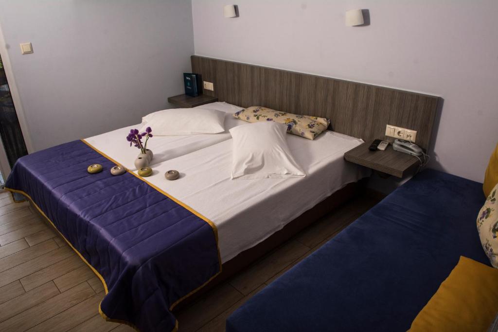Двухместный (Двухместный номер с 2 отдельными кроватями) отеля Hotel Olympos, Лептокария